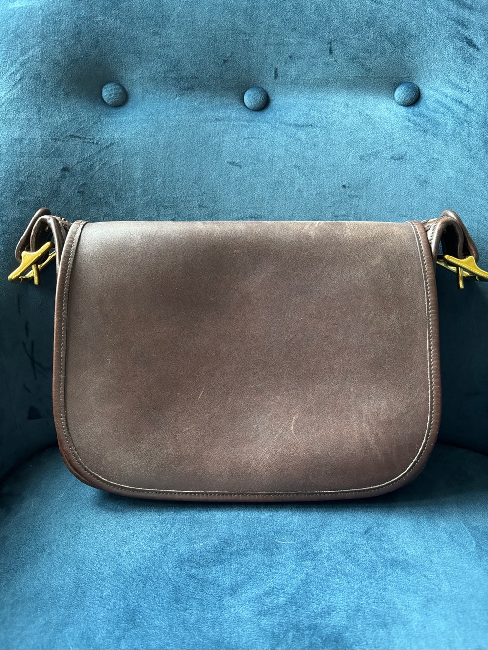 Vintage Coach Patricia's Legacy
Flap 9951 Brown Leather